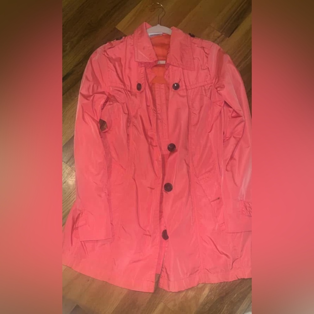 Gina Benotti Coral Full Button Jacket Size 38
